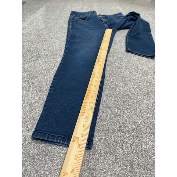 Democracy womens Ab Solution skinny jeans sz 10 9” rise blue jeans stretch denim - Picture 5 of 12